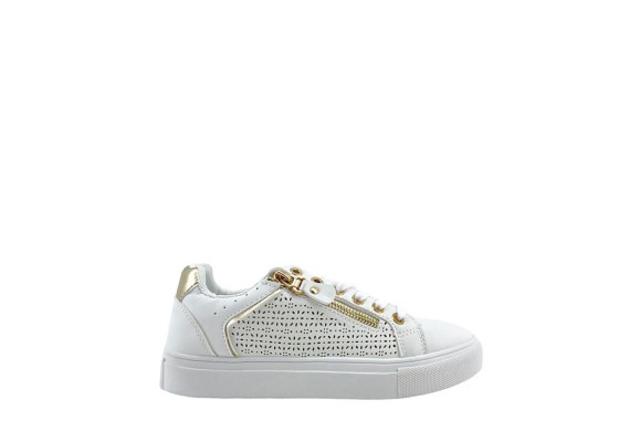 Zapatilla Plana Con Cordón